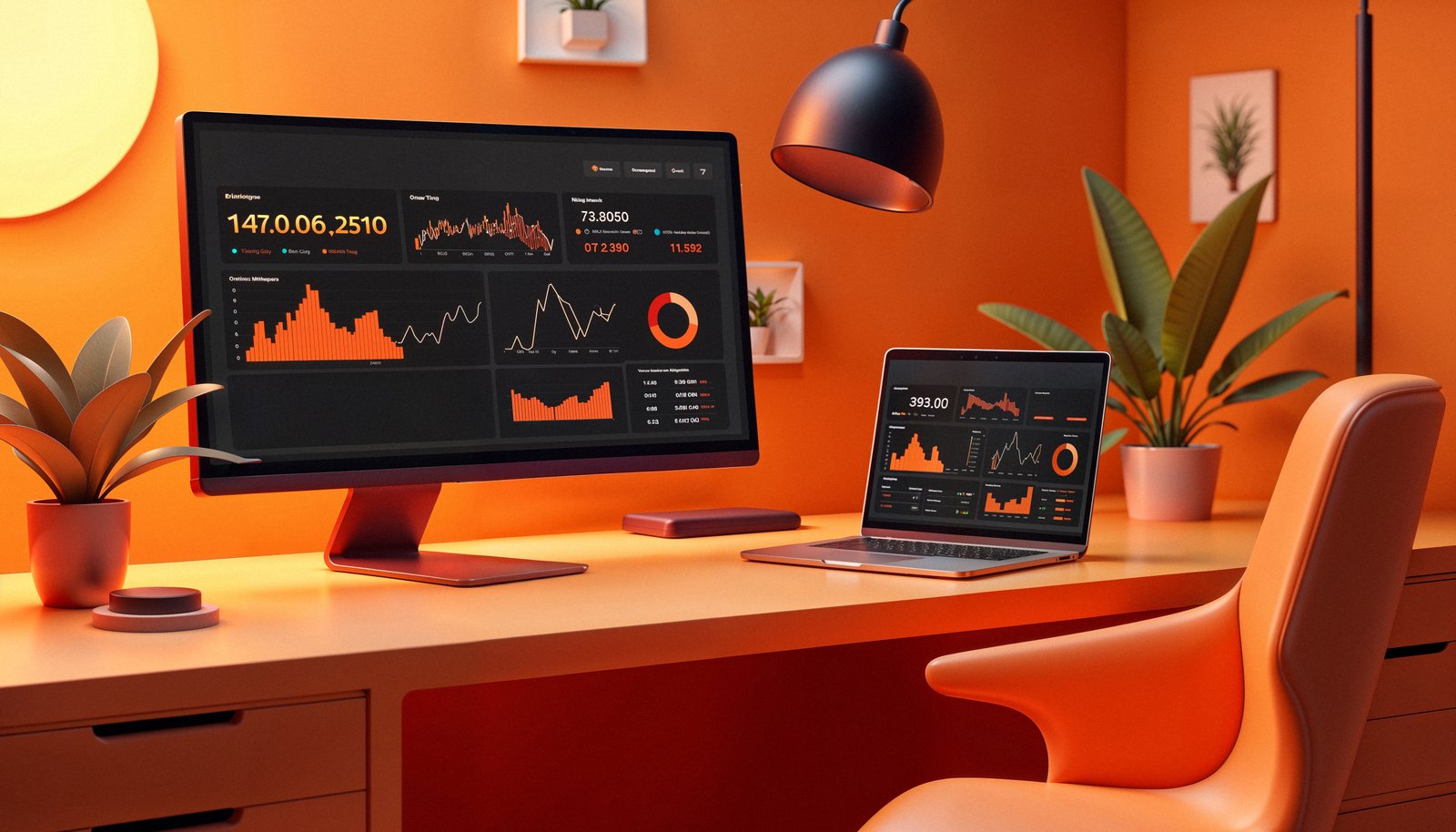 Digital Marketing Services Illustration